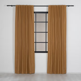 CELIA Linen Look Blackout Curtains – Mustard
